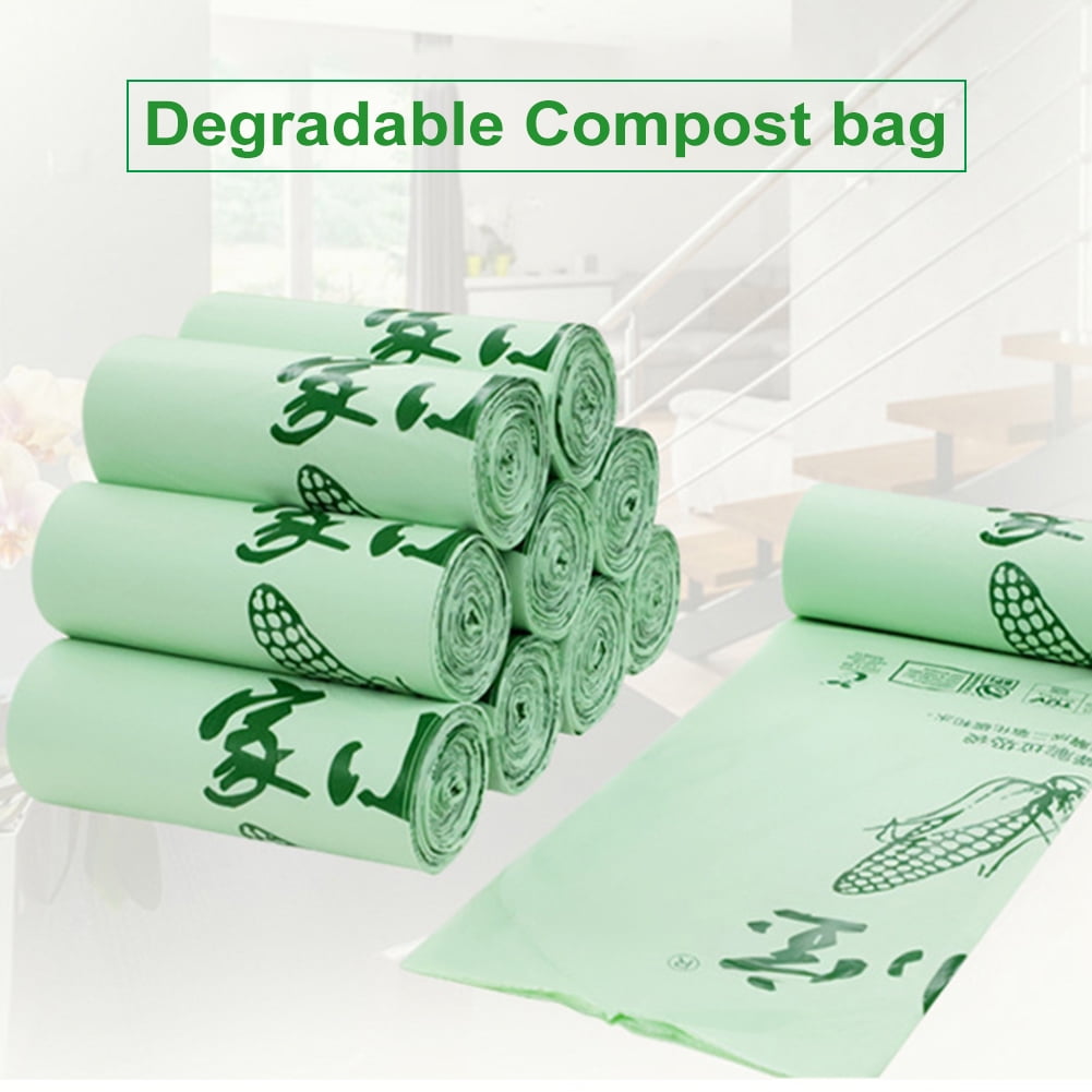 100% Certified Biodegradable 5L CADDY LINERS Food Waste Compost Bag Kitchen 1C